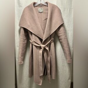 Soia & Kyo Pink Belted Coat
